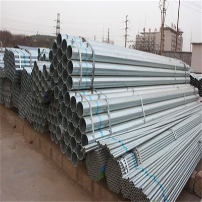 ASTM DX52D Galvanizli Çelik Boru Z100 Sch10 3.05mm Düz Yüzey Parlak