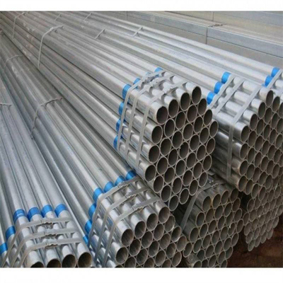 ASTM DX52D Galvanizli Çelik Boru Z100 Sch10 3.05mm Düz Yüzey Parlak