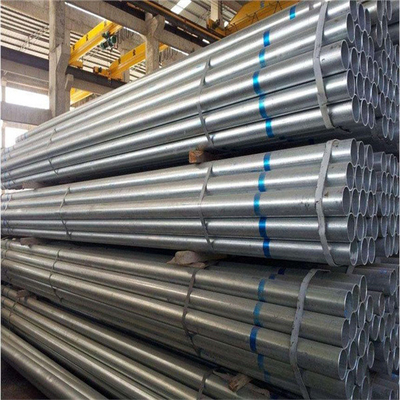 DC52D Z80 Galvanizli Çelik Borular 108mm OD 3mm Çinko Kaplı Şerit Rengi