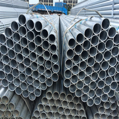 GB Yağlama DX53D Z100 75mm Galvanizli Çelik Borular 5mm Kalınlık Çinko Galvanizli Boru