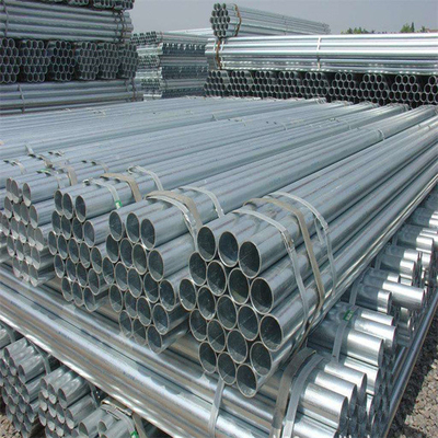 ASTM EN10142 60mm Galvanizli Boru DC51D Z80 3mm Kalınlık Gi Çelik Borular