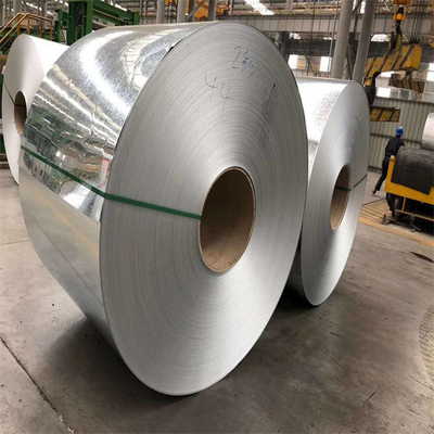 1240mm Genişlik Dc53D Z180 Galvanizli Çelik Rulolar SUS 8mm Kalınlık Gi Çelik Rulolar