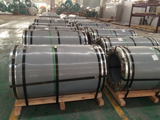 DIN 410 1000mm Genişlik Sıcak Haddelenmiş Paslanmaz Çelik Rulo ASTM 4mm SS Sac Rulo BA