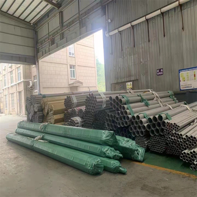 Dekapaj GOST9941 304 Soğuk Çekilmiş Boru Gıda Maddeleri 51mm OD Kalın 2mm Çelik Boru