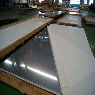 Beyaz Gümüş 1000*2000mm SS 304 Yaprak Standart Yüzey 4mm Paslanmaz Çelik Plakası