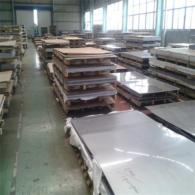 BA EN 6K 50mm Kalınlık Paslanmaz Çelik SS Plaka 1500x6000mm 316 SS Plaka