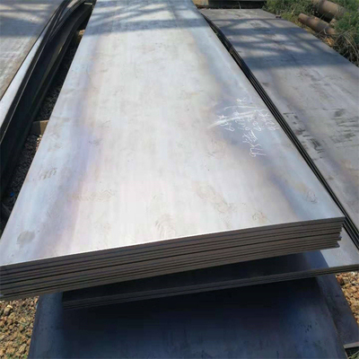 ASME Q345B Karbon Çelik Levha Sac 1250 × 2500mm MS Siyah Renk Yapı 40mm