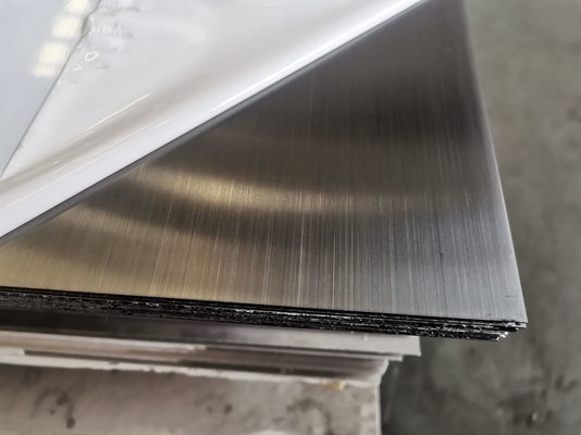 1D Mobilya Saç Çizgisi 5mm Paslanmaz Çelik Levha 1250 * 2500mm Çelik Sac Paslanmaz