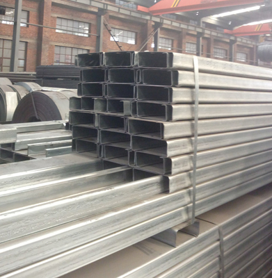 ASTM Soğuk Haddelenmiş JIS Paslanmaz Çelik Yapısal Bölümler 80x45x6 Çelik U Kiriş