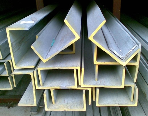 ASTM Soğuk Haddelenmiş JIS Paslanmaz Çelik Yapısal Bölümler 80x45x6 Çelik U Kiriş