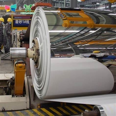 TÜV 6mm Kalınlığında Cilalı Çelik Ayna Rulosu 1500 Genişlik BA Paslanmaz Çelik Rulo