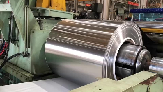 6.5mm Kalın Fırçalı 304 Paslanmaz Çelik Rulolar DIN No.1 Finish Paslanmaz Çelik Rulo