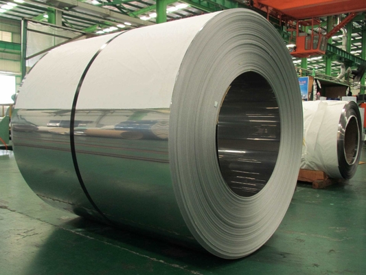 TÜV 6mm Kalınlığında Cilalı Çelik Ayna Rulosu 1500 Genişlik BA Paslanmaz Çelik Rulo