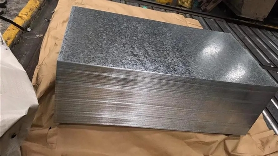 EN10292 Yağlama Sıcak Daldırma Galvanizli Çelik Levhalar 6mm SUS Gi Düz Levha