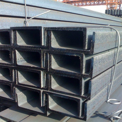 Q195B 65x40x4.8mm Karbon Çelik Bölümler Parlak ASTM Karbon Çelik Kanal Kirişi