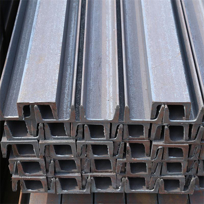 Q195B 65x40x4.8mm Karbon Çelik Bölümler Parlak ASTM Karbon Çelik Kanal Kirişi