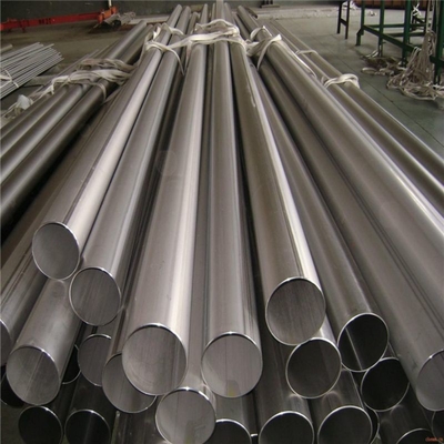 ASTM AISI 304 Paslanmaz Çelik Yuvarlak Boru 2,5 İnç OD 2mm 2B Kaplama