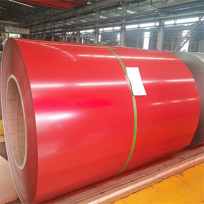 PPGI Ön Boyalı Galvanizli Çelik Rulo SGCC 1500 Genişlik 0.8mm Kalınlık ASME Standardı