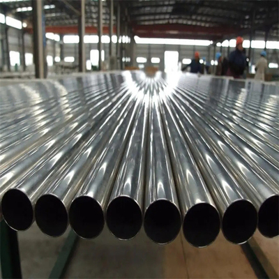 ASTM 201 2B Paslanmaz Çelik Yuvarlak Dikişsiz Borular 26.7mm OD Soğuk Haddelenmiş 3000mm