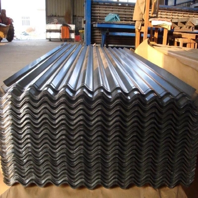 DC51D Galvanizli Çelik Oluklu Levha Duvar Paneli 1250 * 2500mm 1mm Kalınlık
