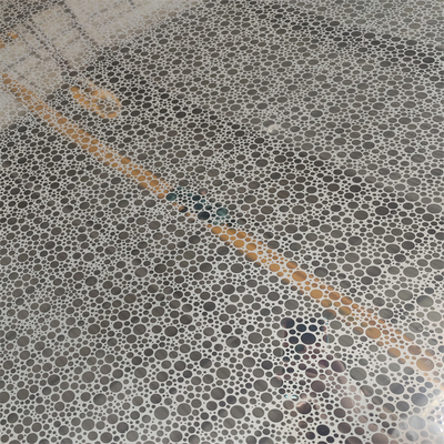Paslanmaz Çelik Delikli Plakalar 304 CAD Çizim Özelleştirme 0.6mm Kalınlık 1219 * 2438 Mm Boyut ASTM Standardı