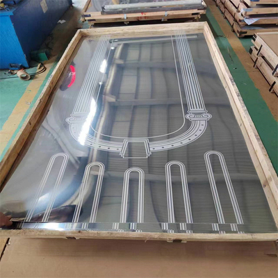 304 Paslanmaz Çelik Kazınmış Levhalar Özel Desenler 0.8mm Kalınlık 1500mm Genişlik 6000mm Uzunluk Soğuk Haddelenmiş
