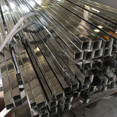Özelleştirilmiş 316L Paslanmaz Çelik Dikdörtgen Borular Tüpler 50 * 50mm 50 * 100mm