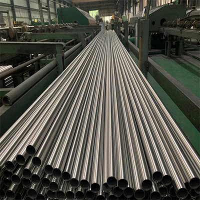 Yuvarlak 304 Paslanmaz Çelik Borular Cilalı 8K Yüzey 1/2 İnç 1.6mm Özelleştirilmiş