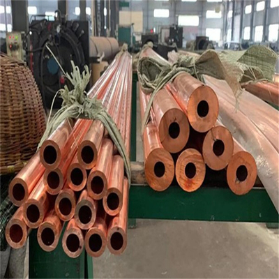 C11000 Bakır boru borusu 89mm Od 3mm Kalınlığı 6 Metre Uzunluk Astm