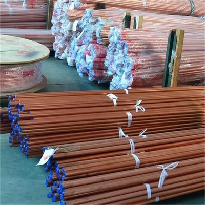 TP1 TP2 dikişsiz bakır boru 33mm OD 4.5mm Duvar kalınlığı