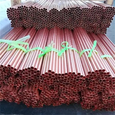 Sınıf T3 Tüp Bakır Dikişsiz 6 Metre 7 Metre Uzunluk 5.5mm Kalınlığı 60mm OD