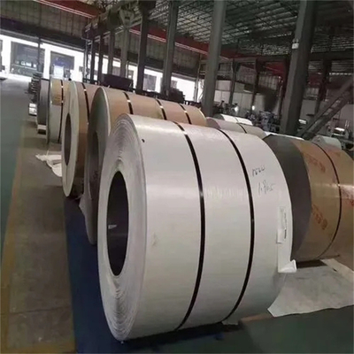 430 Çinli Paslanmaz Çelik Bobinler Özel Çizgi Genişliği 2mm 3mm Kalınlığı Soğuk lastikli SS bobinleri