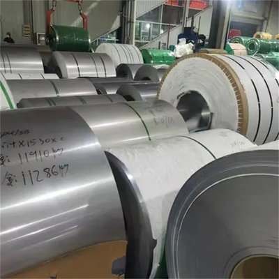 410 Paslanmaz Çelik Bobinler Çin Fabrikası 2B Yüzeyi 2mm 3mm Kalınlığı 1500mm Genişliği soğuktan valye ss bobinleri bantlar
