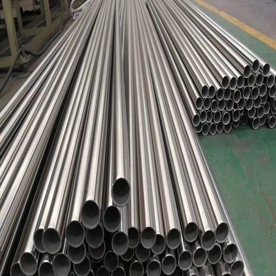AISI Ss304 Hijyenik 2B Paslanmaz Çelik Borular 5mm Kalınlığı 46mm OD Soğuk olarak yuvarlanmış