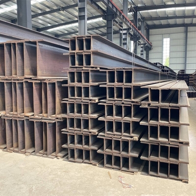ASTM A36 QB Q235B Karbon çelik 316 Hafif çelik H kirişi 125x60x6x8