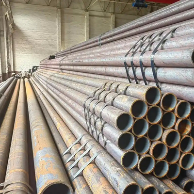 GB Q235B dikişsiz karbon çelik borular alaşımsız dikişsiz borular 2 3 4 5mm Kalınlığı 49mm OD