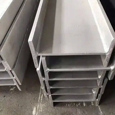 304 paslanmaz çelik yapısal çelik H kiriş soğuktan yuvarlanmış 100*50*5*7mm Endüstriyel üretim odası için