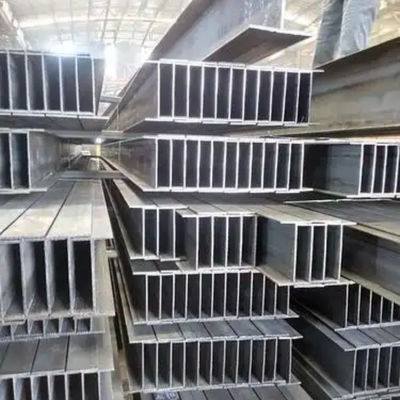 304L paslanmaz çelik yapı çelik H kirişi 2B Yüzey 125*60*6*8mm Bina için