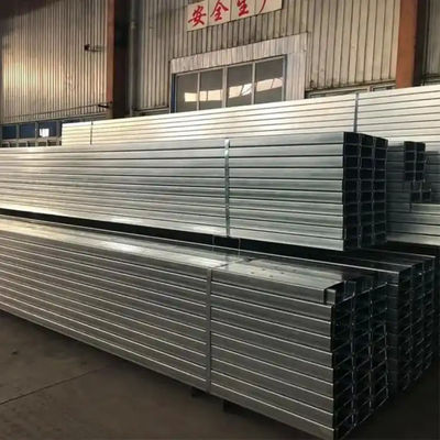304 10# paslanmaz çelik yapısal bölümler soğukta yuvarlanmış 5.3x48x100 Su kanalı