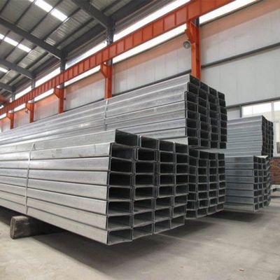 316 12# Paslanmaz çelik yapısal bölümler U kiriş soğuk olarak yuvarlanmış 5.5x53x120