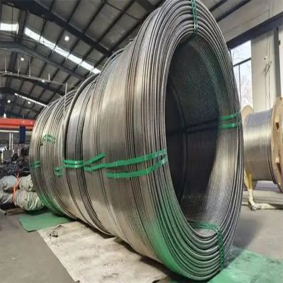 Parlak Kaplamalı Paslanmaz Çelik Tel Bobin Tavlama İşlemi Kalite 201 304 410 420 430 316 321 904 2205 2507