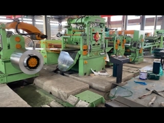 Çelik bobinlerini üretim hattında nasıl levhalara kesileceği